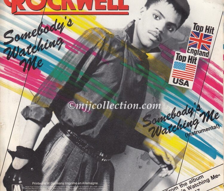 Rockwell – Somebody’s Watching Me – 7″ Single – 1984 (West Germany)
