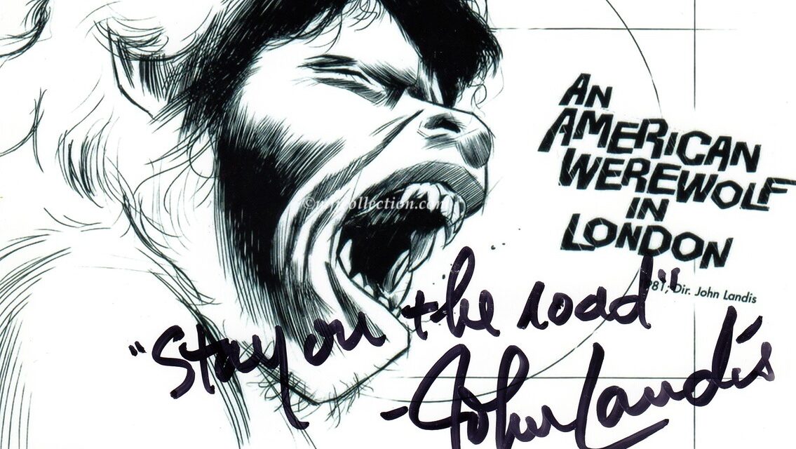 John Landis – Authentic Hand Signed 4X6 Photo – American Werewolf In London