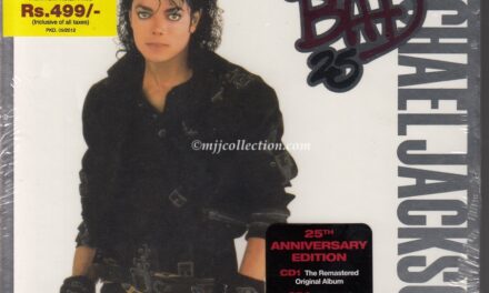 Bad 25 Anniversary Edition – 2 CD Set – CD Album – 2012 (India)