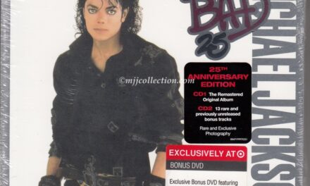 Bad 25 Anniversary Edition – Target Edition – 3 Disc CD/DVD Album – 2012 (USA)