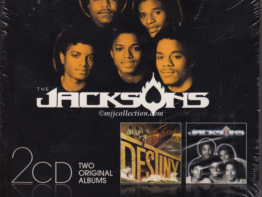 The Jacksons – Destiny -Triumph – “Two Original Album” Series – 2 CD Album Box Set – 2010 (Europe)