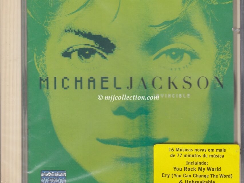 Invincible – Green Artwork – CD Album – 2001 (Brazil)
