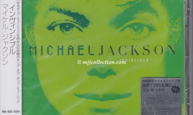 Invincible – Green Artwork – CD Album – 2001 (Japan)