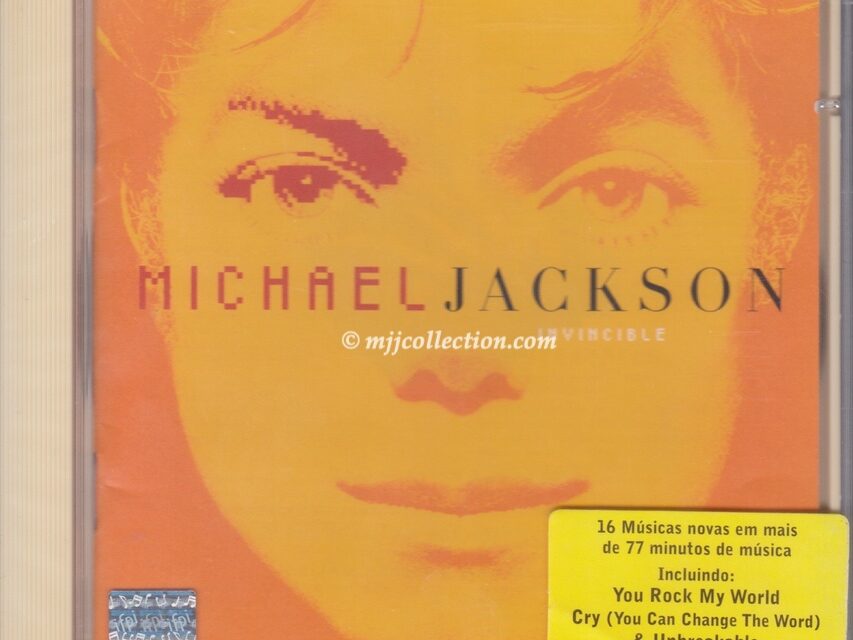 Invincible – Orange Artwork – CD Album – 2001 (Brazil)