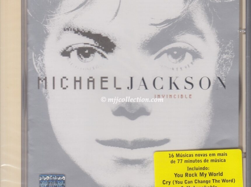 Invincible – Silver Artwork – CD Album – 2001 (Brazil)