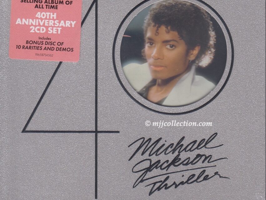 Thriller 40 – Anniversary Edition – 2 CD Album – 2022 (Germany)