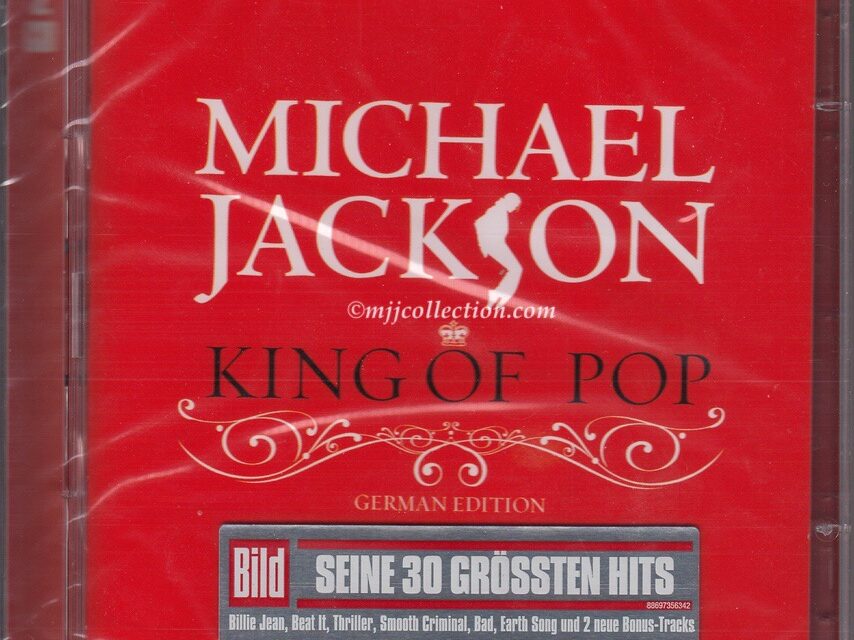 King Of Pop – German Edition – 2 CD Compilation – 2008 (Germany)