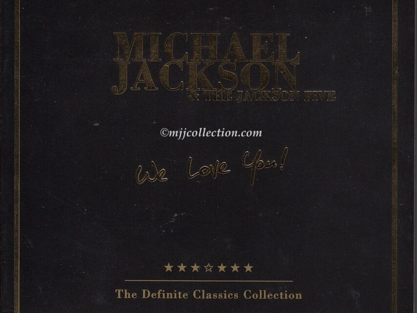 Michael Jackson & The Jackson Five – We Love You – CD Compilation – 1997 (Germany)