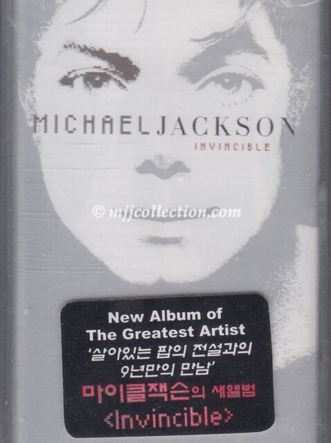 Invincible – Silver Artwork – Cassette Album – 2001 (South Korea)