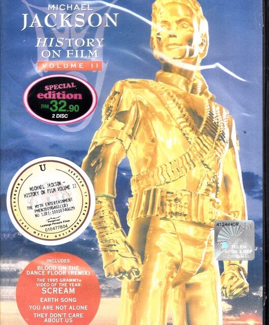 HIStory On Film – Volume II – DVD – 2011 (Malaysia)