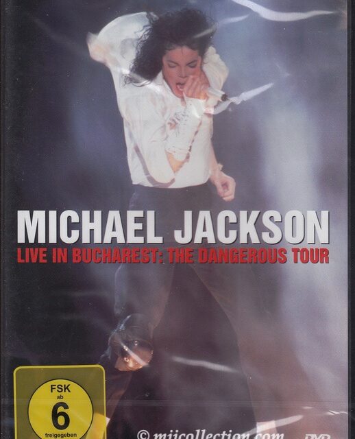 Live In Bucharest – The Dangerous Tour – DVD – 2005 (Germany)