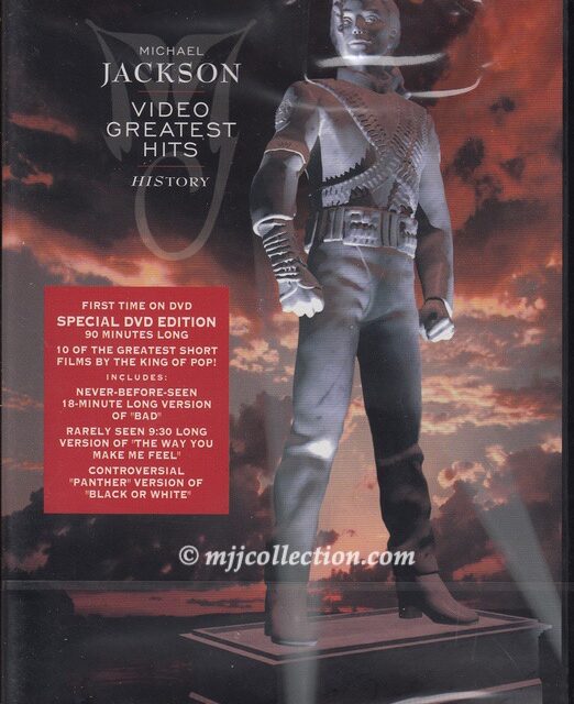 Video Greatest Hits – HIStory – 2001 (UK)