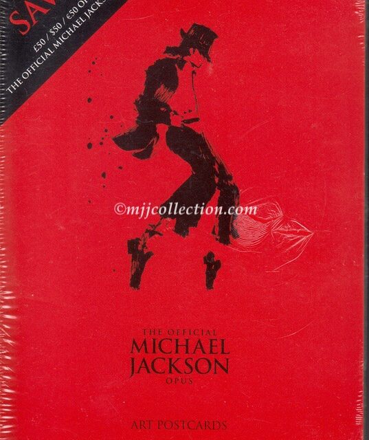 The Official Michael Jackson Opus Art Postcards – 50 – 2009 (UK)