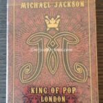 Michael Jackson King Of Pop “London 50 O2” Playing Cards – Playing Cards – UK (2009)